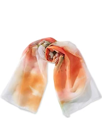 Vince Camuto Water Poppy Square Scarf