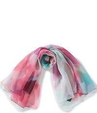 Vince Camuto Water Poppy Square Scarf
