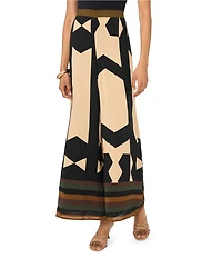 Vince Camuto Wide Leg Printed Coordinating Pants