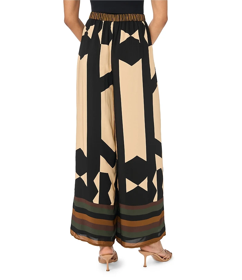 Vince Camuto Wide Leg Printed Coordinating Pants