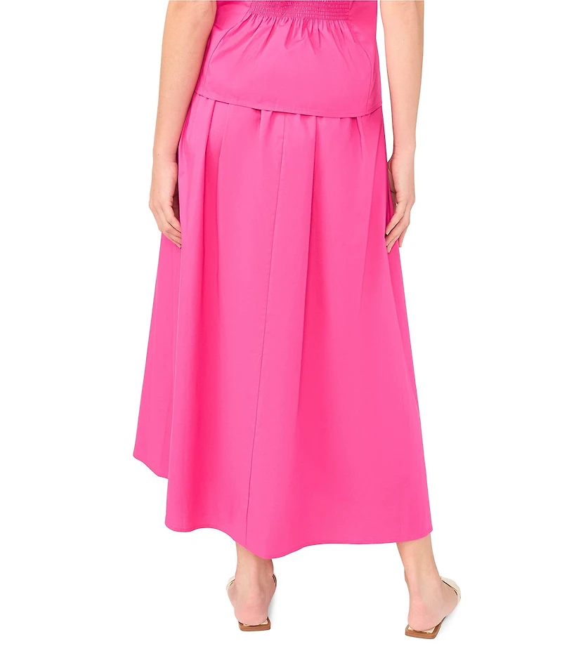 Vince Camuto Woven Maxi A-Line Coordinating Skirt