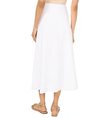 Vince Camuto Woven Maxi A-Line Skirt