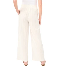 Vince Camuto Woven Pleated Full-Length Pants