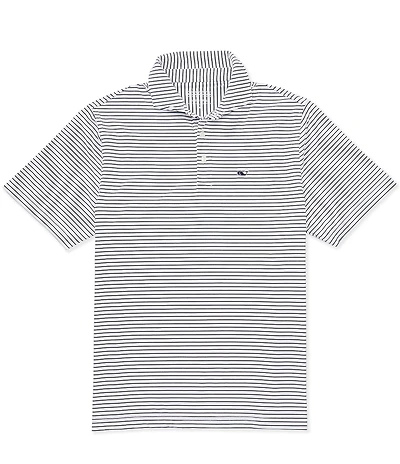 Vineyard Vines Air Tech Mesh Short Sleeve Polo Shirt