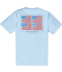 Vineyard Vines American Flag Evolution Short Sleeve T-Shirt