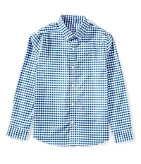 Vineyard Vines Big Boys Arawak Gingham Button Up Sportshirt