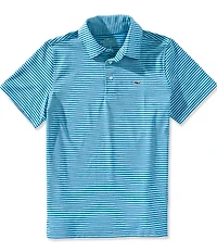 Vineyard Vines Big Boys Bradley Stripe Sankaty Polo Shirt