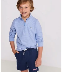 Vineyard Vines Big Boys Saltwater 1/4 Zip Pullover