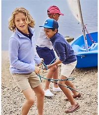 Vineyard Vines Big Boys Saltwater 1/4 Zip Pullover