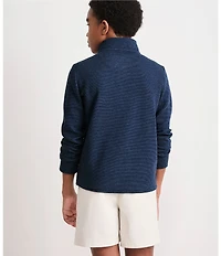 Vineyard Vines Big Boys Saltwater 1/4 Zip Pullover