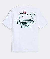 Vineyard Vines Big Boys Short Sleeve Golf Flag Graphic T-Shirt