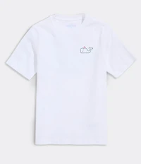 Vineyard Vines Big Boys Short Sleeve Golf Flag Graphic T-Shirt