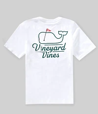 Vineyard Vines Big Boys Short Sleeve Golf Flag Graphic T-Shirt
