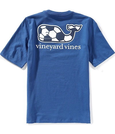 Vineyard Vines Big Boys Soccerball Whale T-Shirt