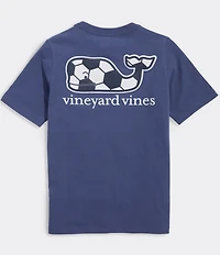 Vineyard Vines Big Boys Soccerball Whale T-Shirt