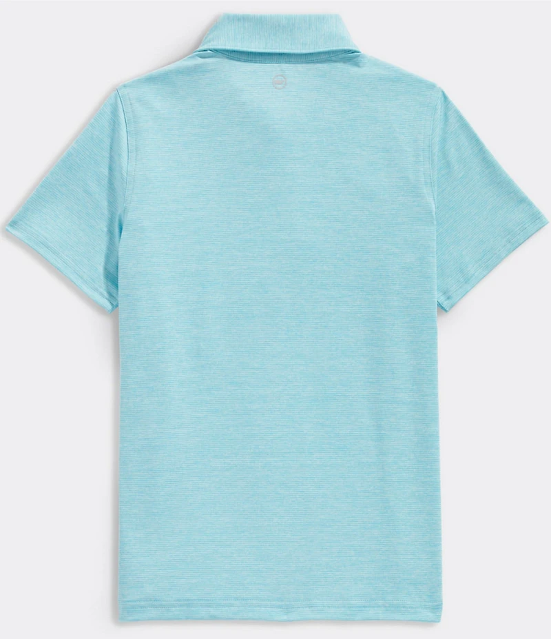 Vineyard Vines Big Boys St Jean Stripe Sankaty Polo Shirt