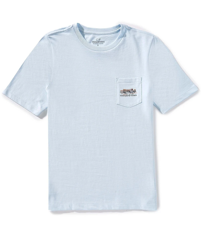 Vineyard Vines Big Boys Dockside Autumn T-Shirt