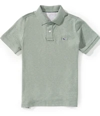 Vineyard Vines Big Boys Edgartown Pique Short Sleeve Polo