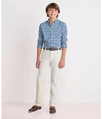 Vineyard Vines Big Boys Faraway Performance Button-Front Shirt
