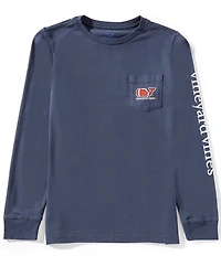 Vineyard Vines Big Boys Football Whale T-Shirt