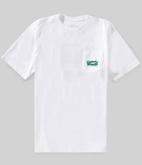Vineyard Vines Big Boys Golfer Whale Short Sleeve T-Shirt