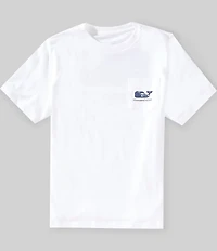 Vineyard Vines Big Boys Gone Fishing Whale Graphic Short Sleeve T-Shirt