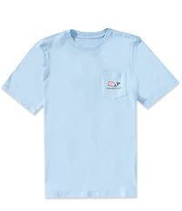 Vineyard Vines Big Boys Soccer Whale Graphic Short Sleeve T-Shirt