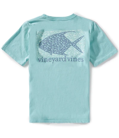 Vineyard Vines Big Boys Tarpon Whale Short Sleeve T-Shirt