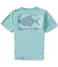 Vineyard Vines Big Boys Tarpon Whale Short Sleeve T-Shirt