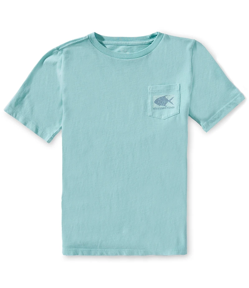 Vineyard Vines Big Boys Tarpon Whale Short Sleeve T-Shirt