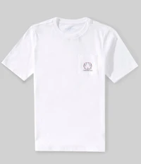 Vineyard Vines Big Boys Tile Lobster Graphic Short Sleeve T-Shirt