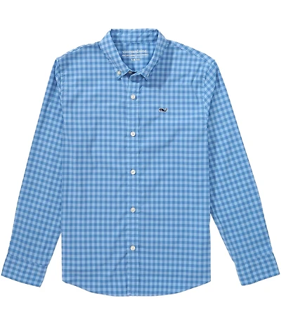 Vineyard Vines Big Boys Topsail Featherweight Performance Shirt