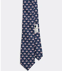 Vineyard Vines Boys Flag And Star Tie