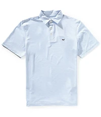 Vineyard Vines Bradley Stripe Sankaty Short Sleeve Polo Shirt