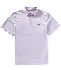 Vineyard Vines Bradley Stripe Sankaty Short Sleeve Polo Shirt