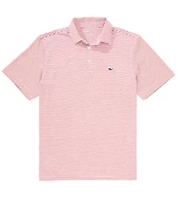 Vineyard Vines Bradley Stripe Sankaty Short Sleeve Polo Shirt