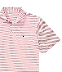 Vineyard Vines Bradley Stripe Sankaty Short Sleeve Polo Shirt