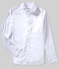 Vineyard Vines Brrr° Solid Performance Stretch Long Sleeve Woven Shirt