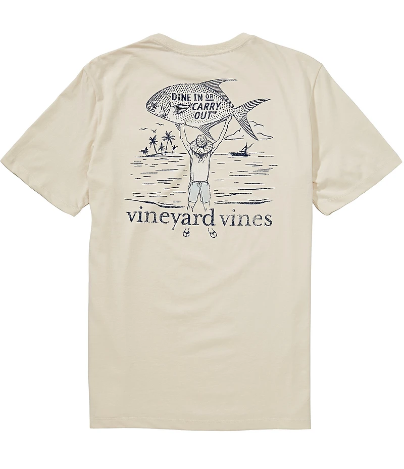 Vineyard Vines Carry Out Short Sleeve Graphic T-Shirt