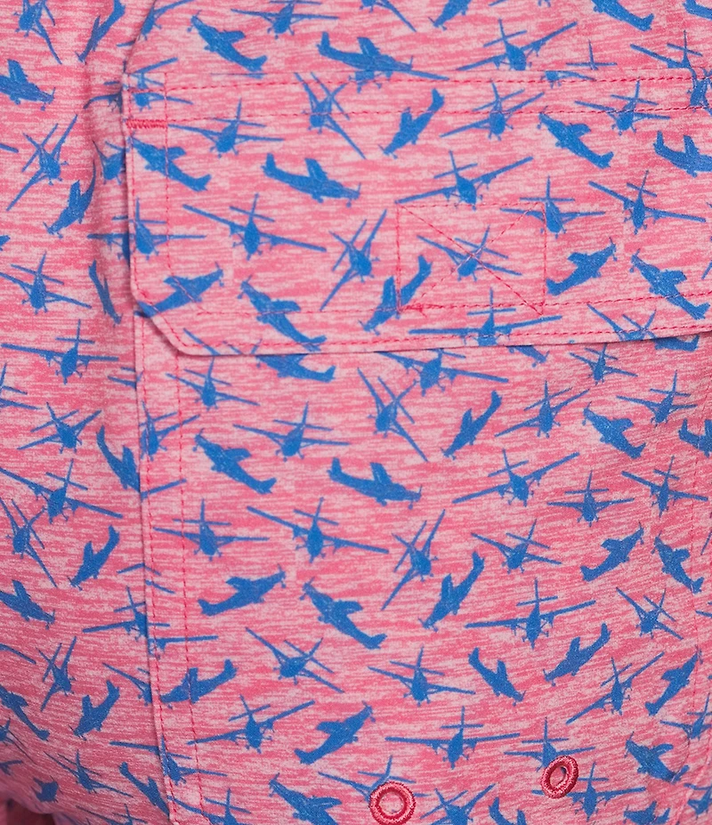 Vineyard Vines Chappy 7#double; Inseam Swim Trunks