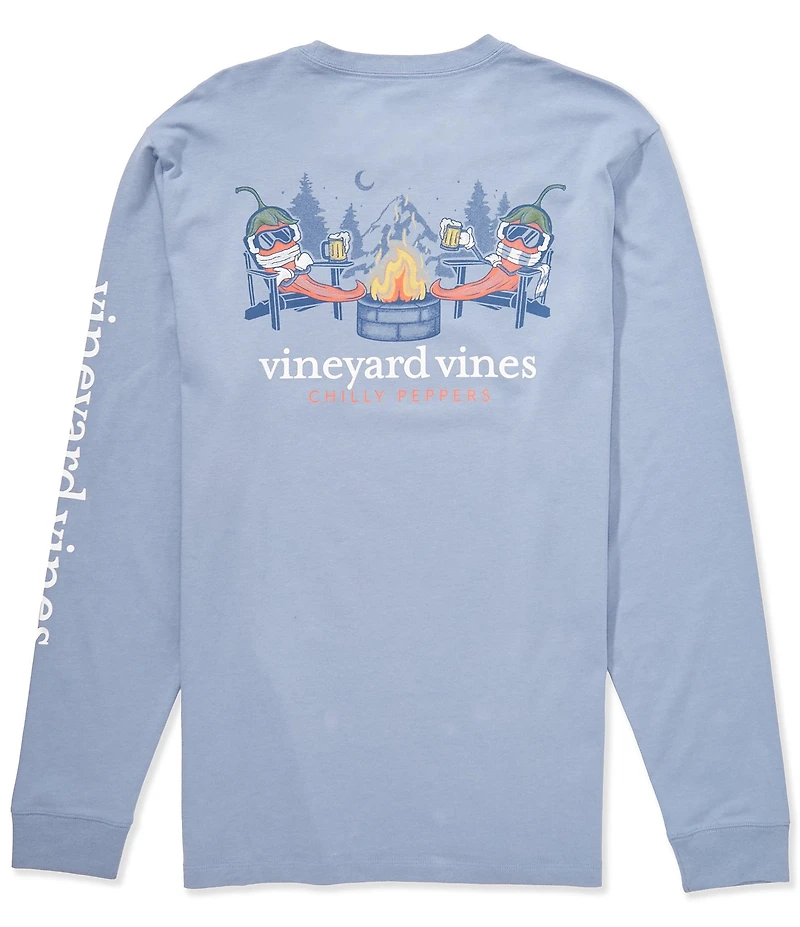 Vineyard Vines Chilly Pepper Long Sleeve T-Shirt
