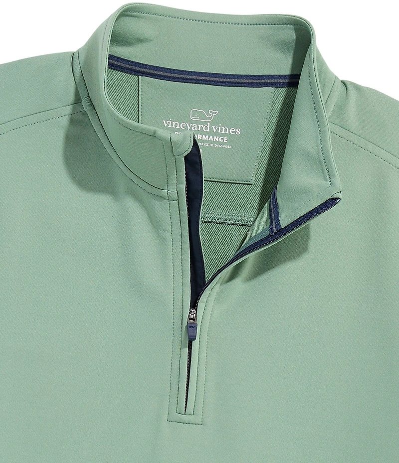 Vineyard Vines Clubhouse Performance Stretch Quarter-Zip Pullover