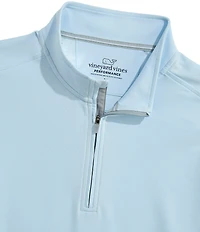 Vineyard Vines Clubhouse Performance Stretch Quarter-Zip Pullover