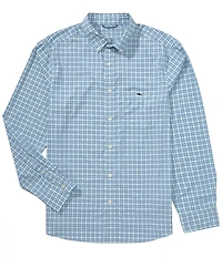 Vineyard Vines Cobia Check Featherweight Performance Stretch Long Sleeve Woven Shirt