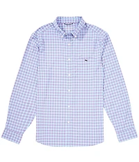 Vineyard Vines Cobia Check Featherweight Performance Stretch Long Sleeve Woven Shirt