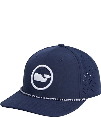 Vineyard Vines Dot Whale Rope Hat