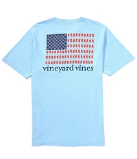 Vineyard Vines Drift Dye Beer Pong Flag Short Sleeve T-Shirt
