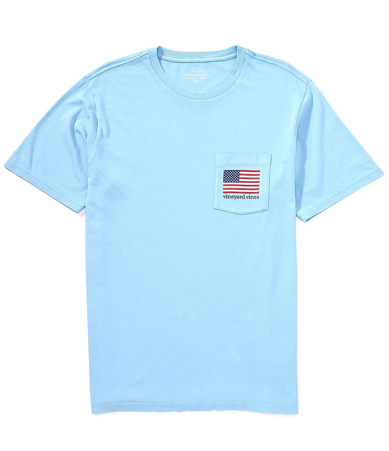 Vineyard Vines Drift Dye Beer Pong Flag Short Sleeve T-Shirt