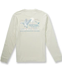 Vineyard Vines Duck Over The Marsh Long Sleeve T-Shirt