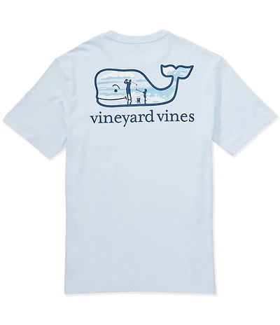 Vineyard Vines Father's Day Golf Whale Short Sleeve Pocket T-Shirt